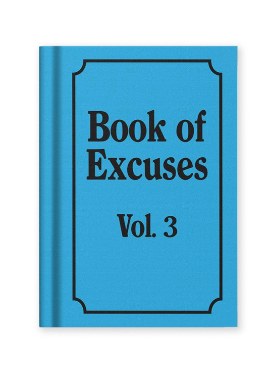 Book of Excuses Tiny Notebook