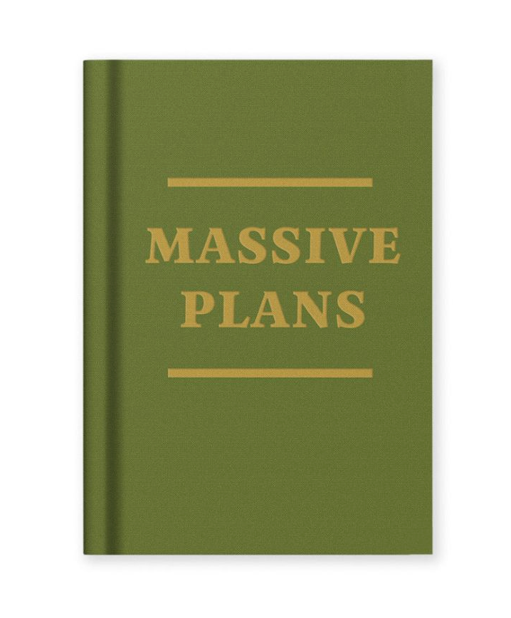 Massive Plan Tiny Notebook
