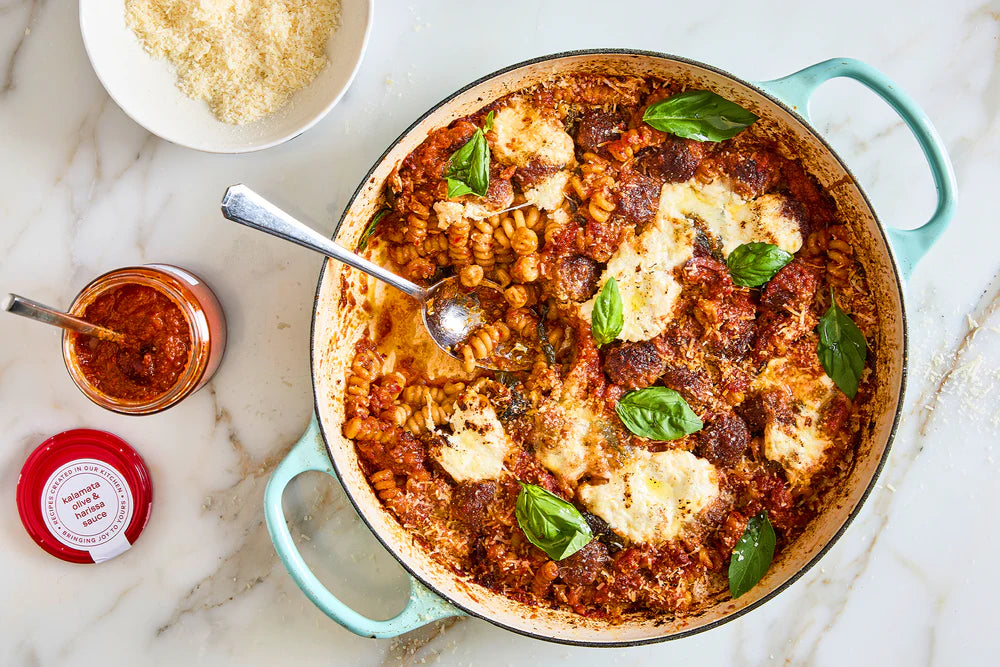 Ottolenghi Kalamata Olive & Harrisa Sauce