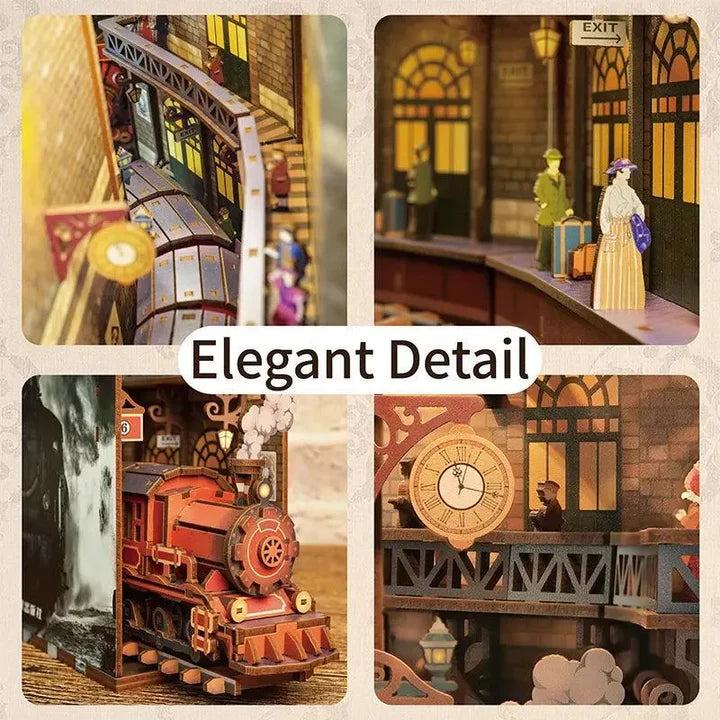 The Steam Age Book Nook Kit