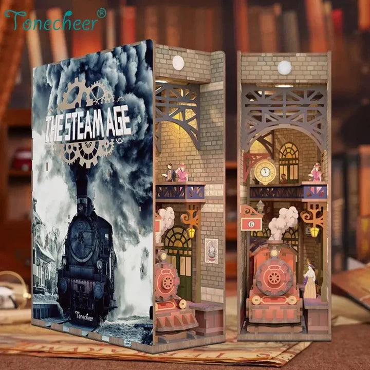 The Steam Age Book Nook Kit