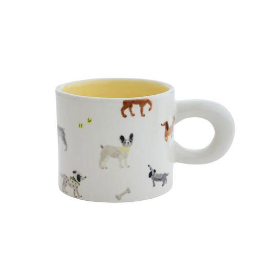 Bisque Dessin Mug - Dog