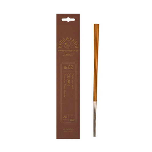 Nippon Kodo Herb & Earth Incense - Cedar No.02