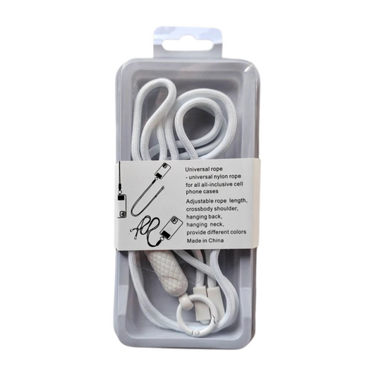 Pop Universal Phone Cord in White