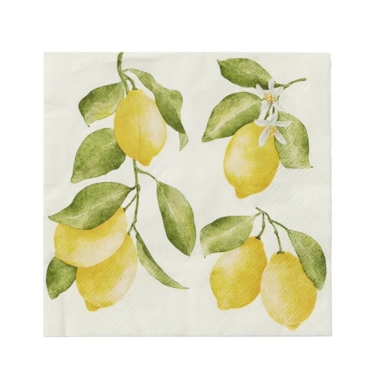 Lemon Branch Paper Napkin 20 pack