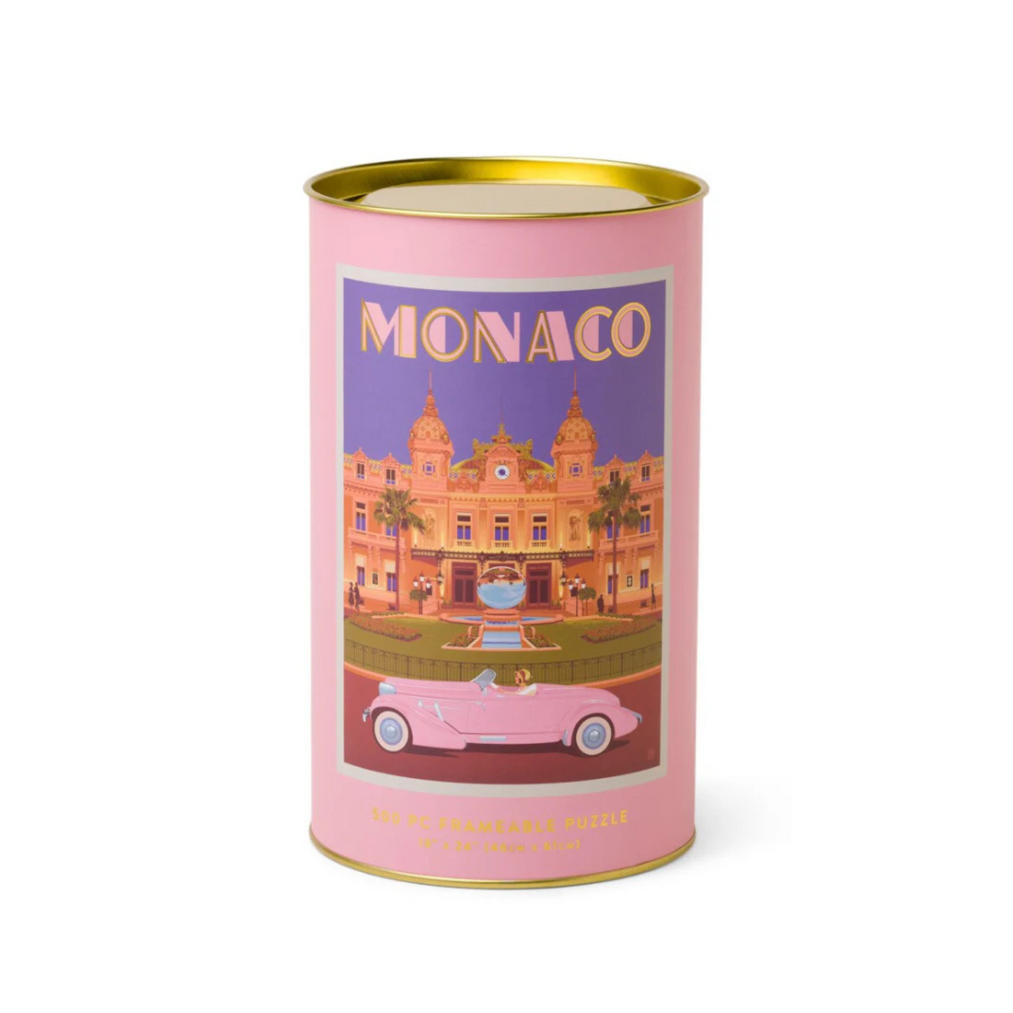 Puzzle In Tube (500 Pc) - Monaco