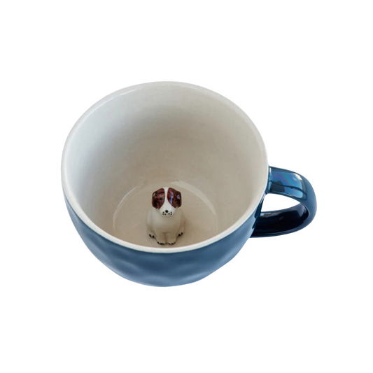 Bisque Figurine Mug - Dog