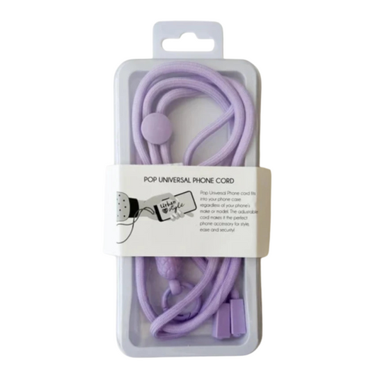 Pop Universal Phone Cord in Mauve