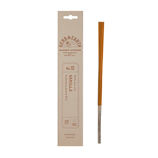 Nippon Kodo Herb & Earth Incense - Vanilla No.12