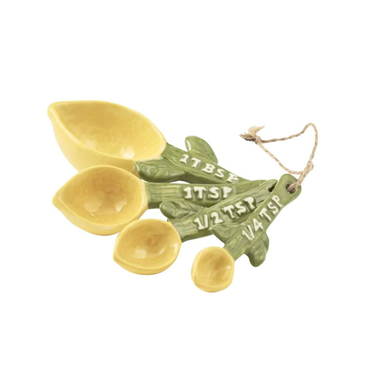 Limone Ceramic Measuring Spoons
