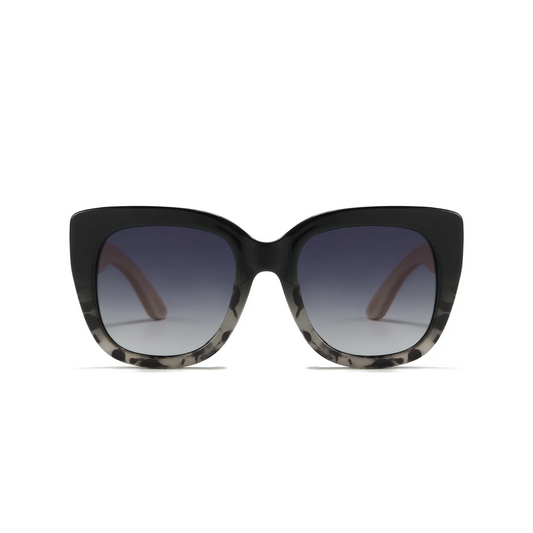 Riviera Black/Ivory Tort Sunglasses