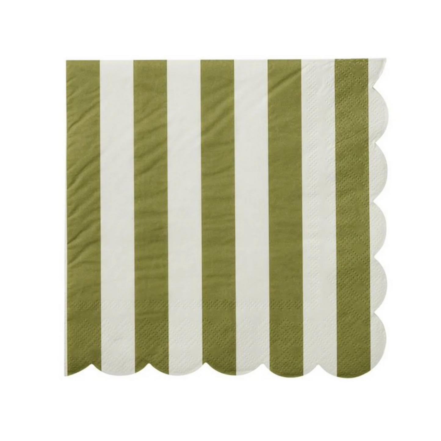 Carnival Olive Paper Napkin 20 pack