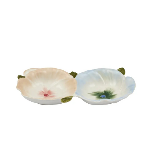 Jardin Ceramic Dish Pink/Blue