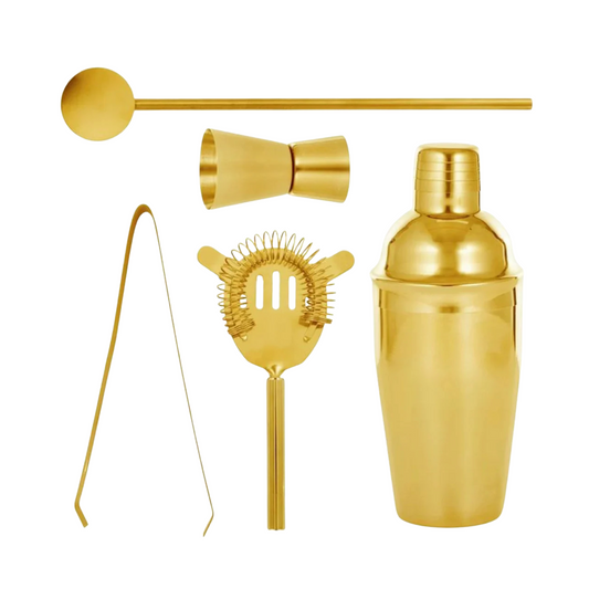 Boothby Gold Cocktail Set