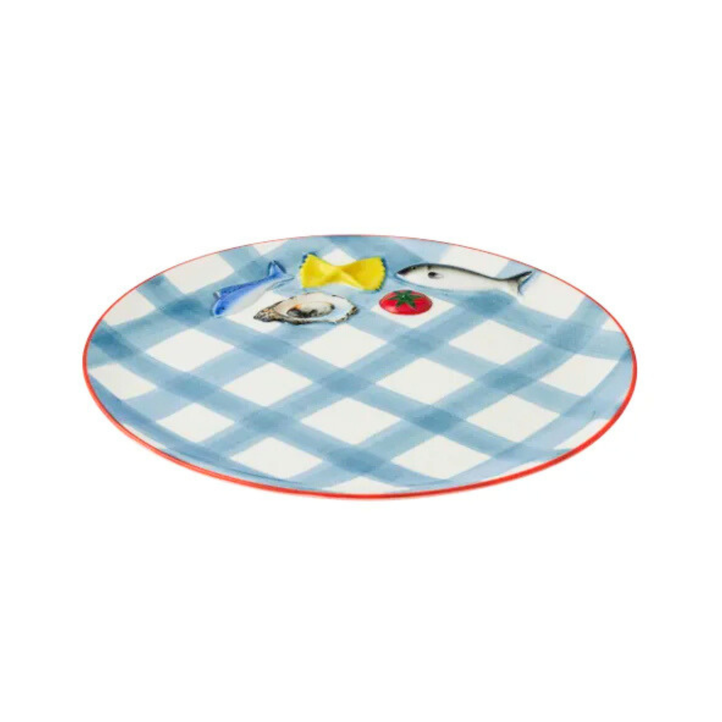 Deli Round Ceramic Platter 35cm Multi