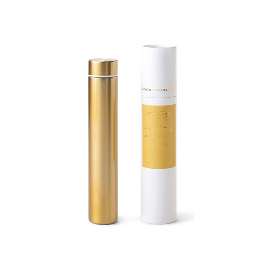 Golden Tall Flask