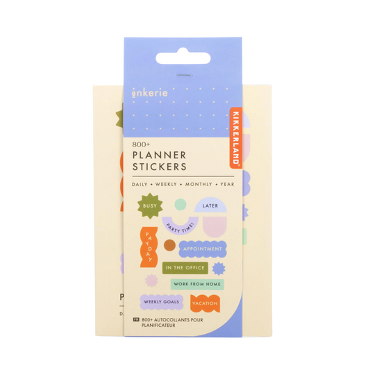 Inkerie Planner Sticker Book Multi-Coloured