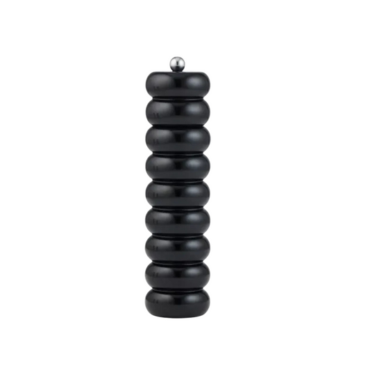 Delphi Wood Salt & Pepper Grinder in Black