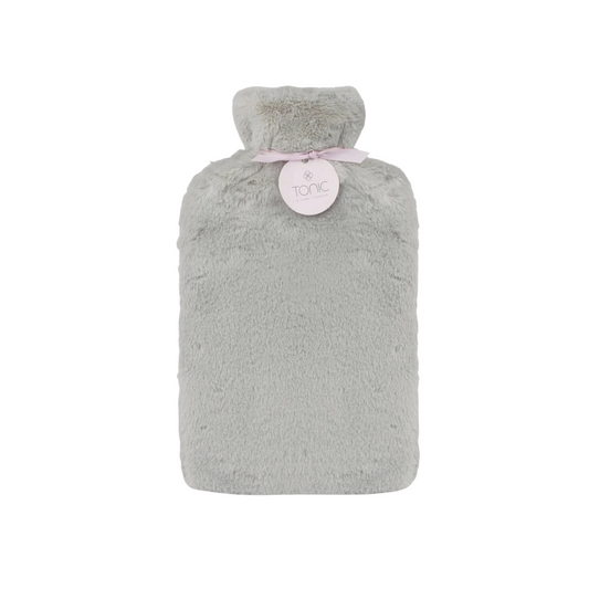 Hot Water Bottle - Deluxe Smokey Grey
