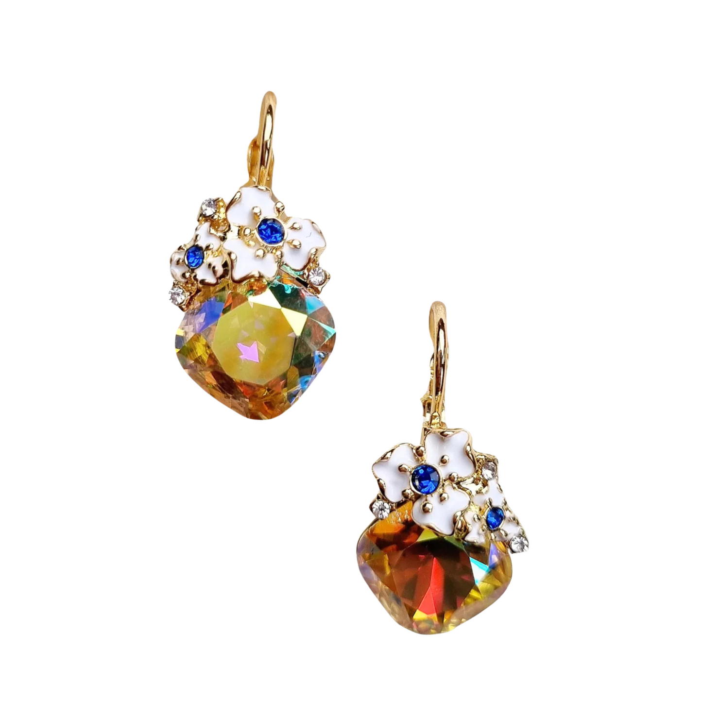 Amaris Gem Earring Crystal