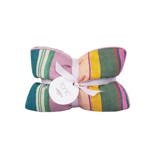 Liberty Gelato Stripe Heat Pillow