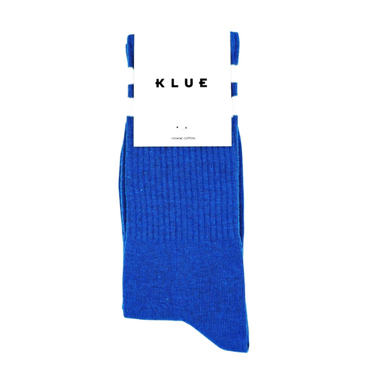 Organic Cotton Tennis Sport Socks Blue