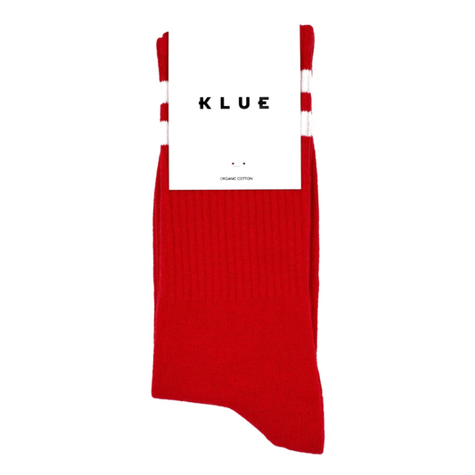 Organic Cotton Tennis Sport Socks Red
