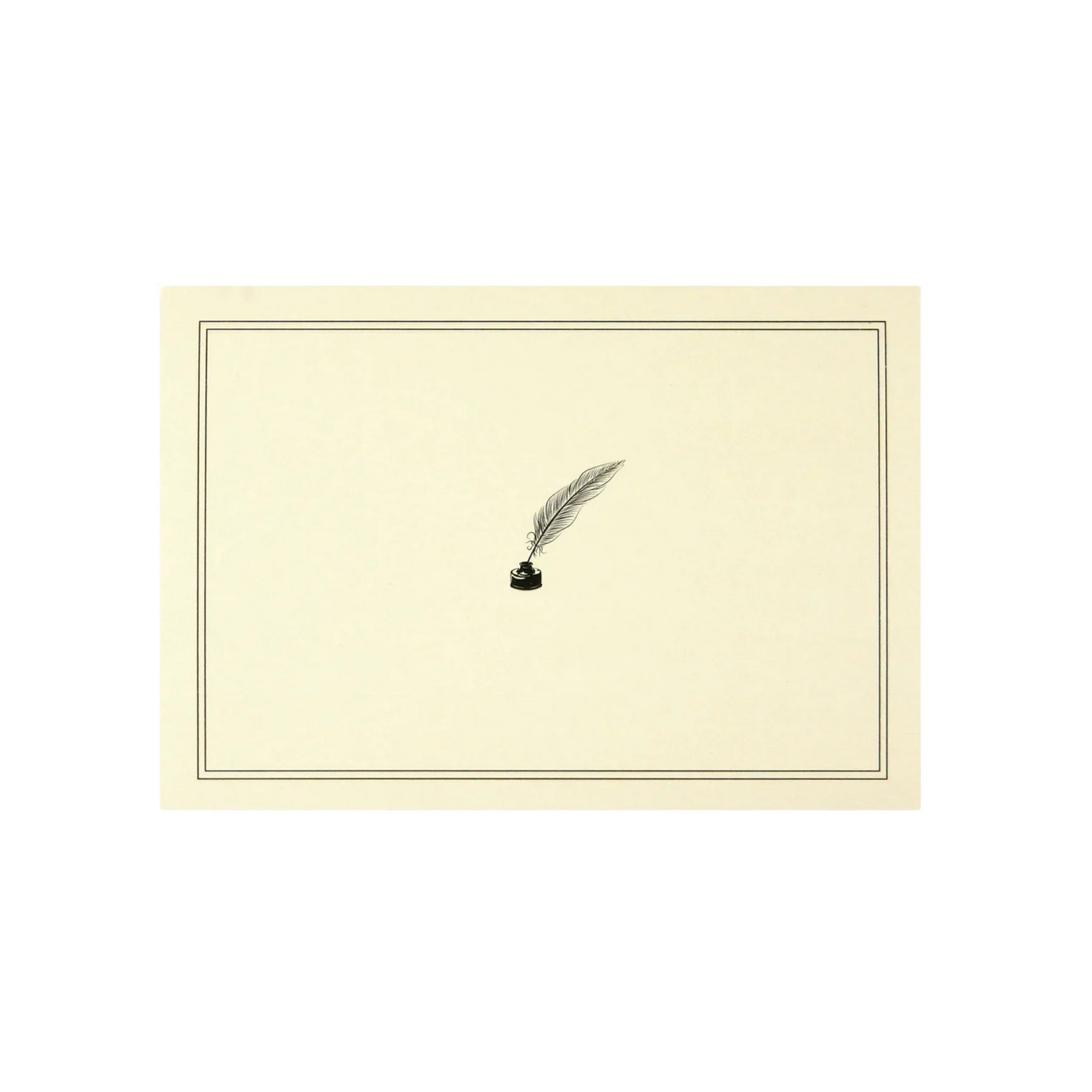 Quill Pen & Ink Note Cards