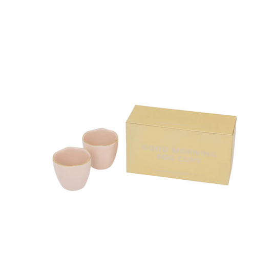Good Morning Egg Cup Old Pink