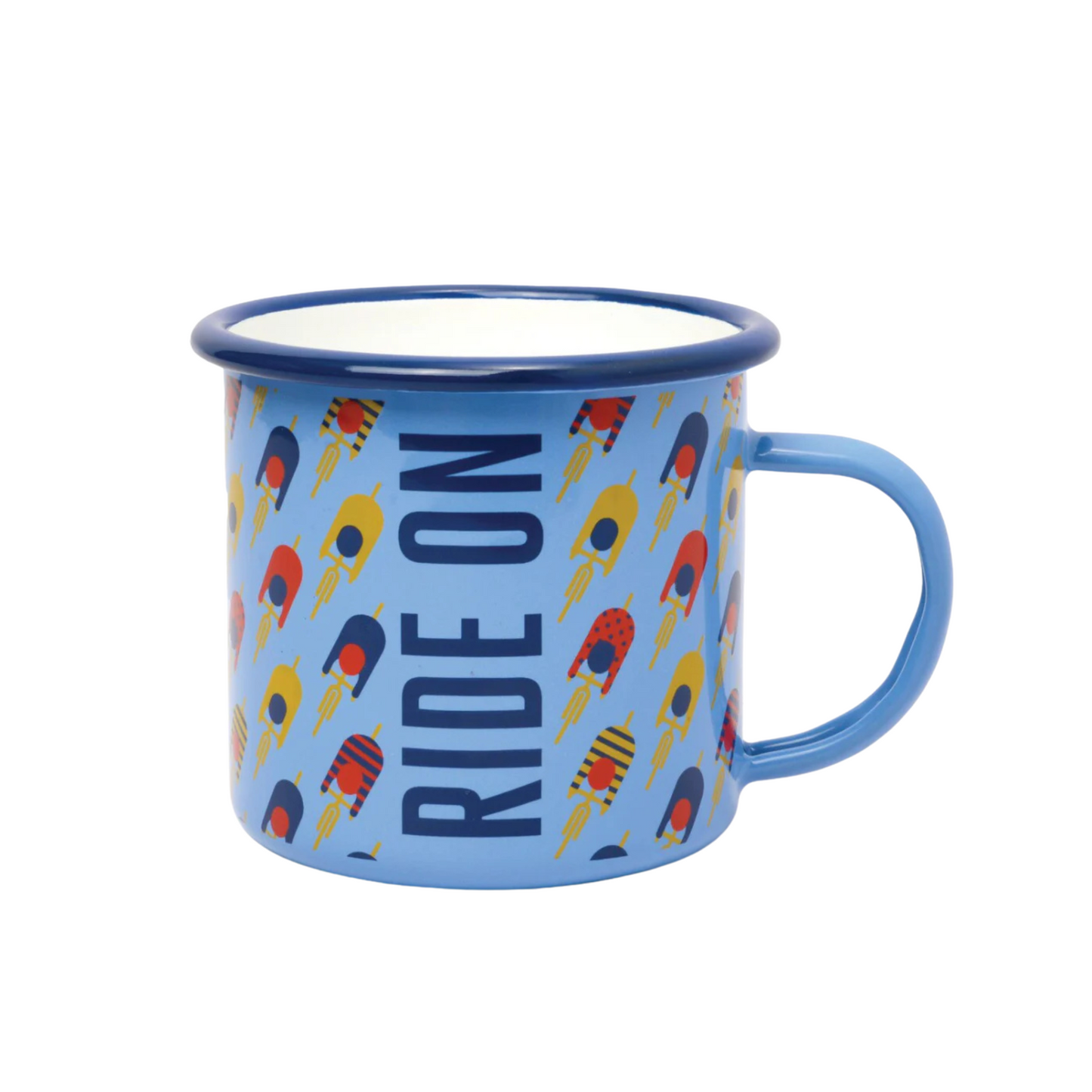 Cycling Enamel Mug 500ml