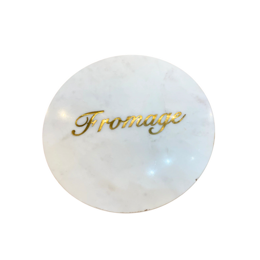 Marble Round Fromage Board