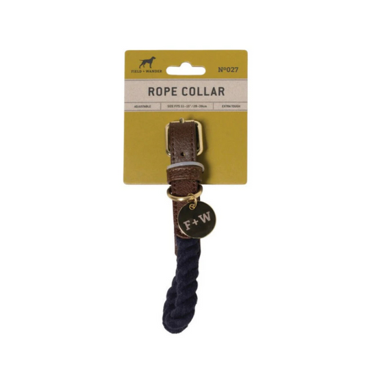 Dog Collar - Small, Navy