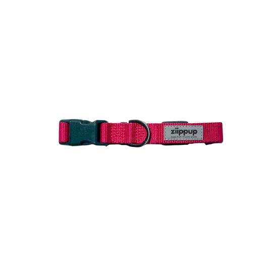 Pink Recycled Dog Collar