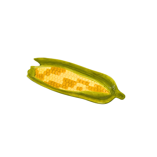 Patch Ceramic Corn Dish