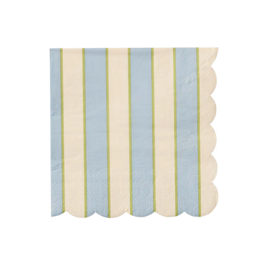 Carnival 20pk Napkin Blue