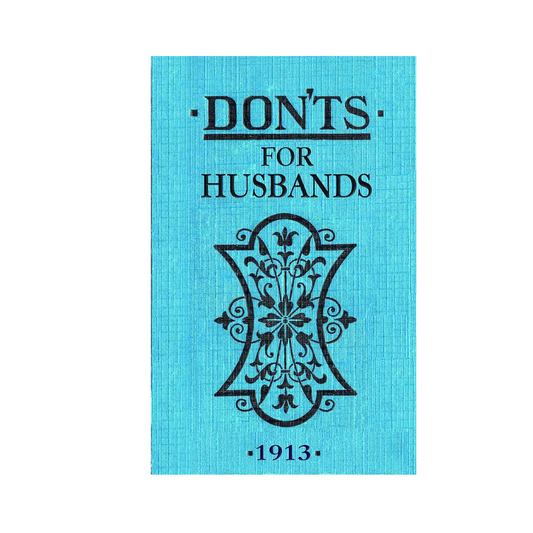 Dont's For Husbands