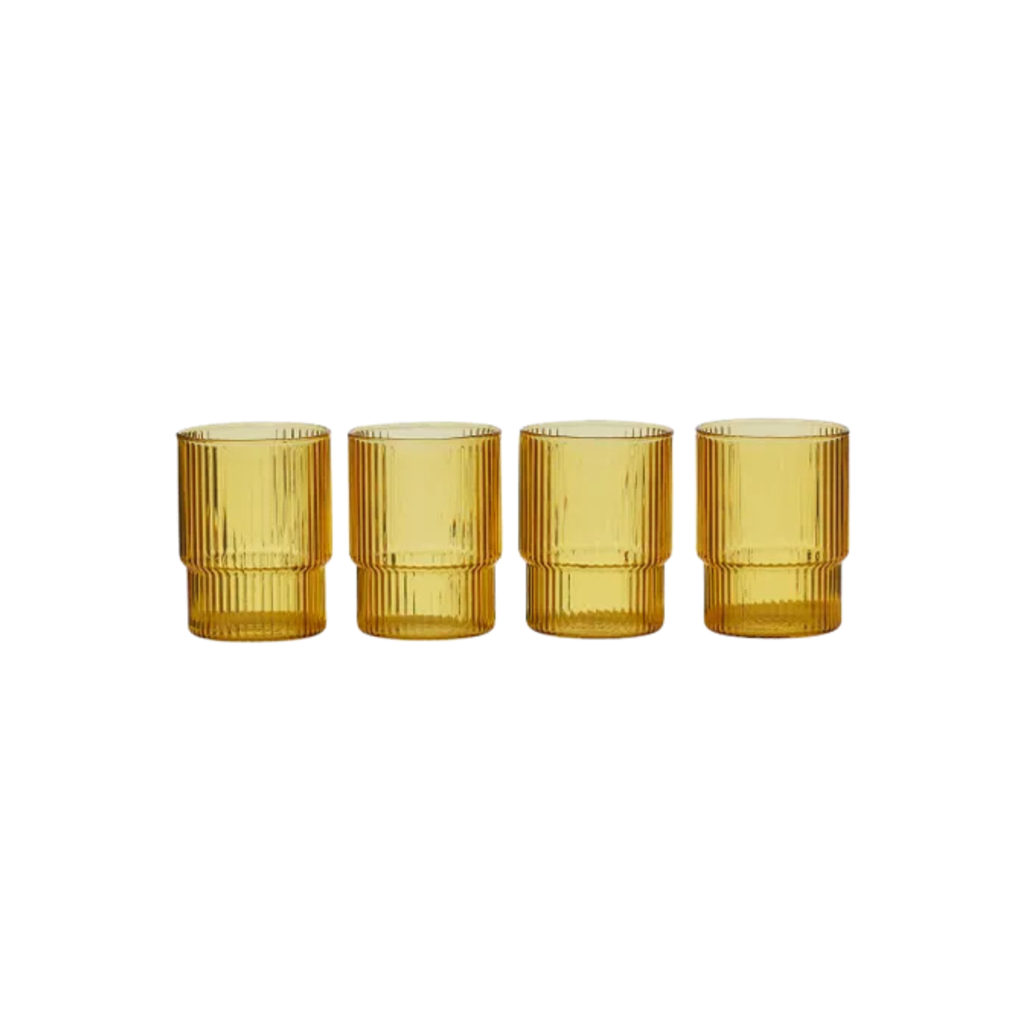 Cortes S/4 Glass Tumblers