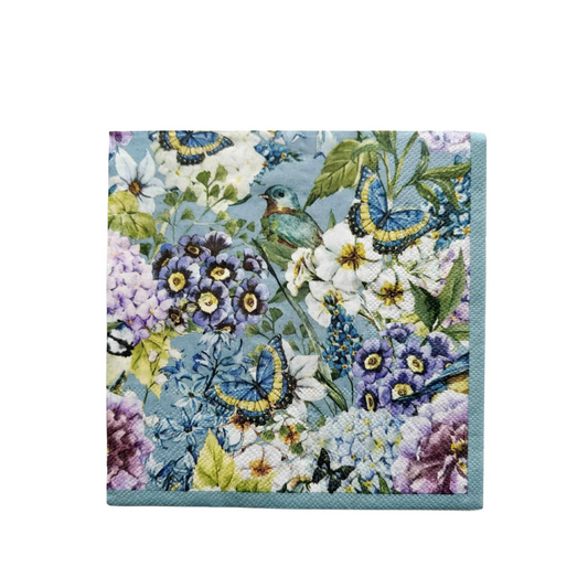 Heidi Flower Paper Napkins Set of 20
