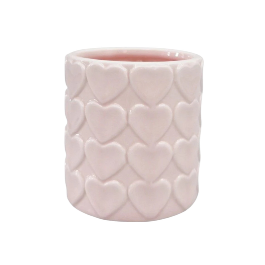 Heart Planter Pink