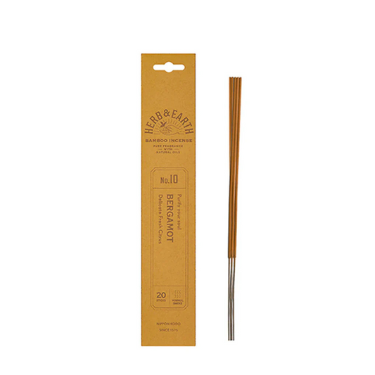Nippon Kodo Herb & Earth Incense - Bergamont No. 10