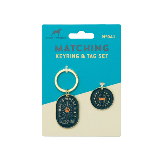 Keyring & Dog Tag Set