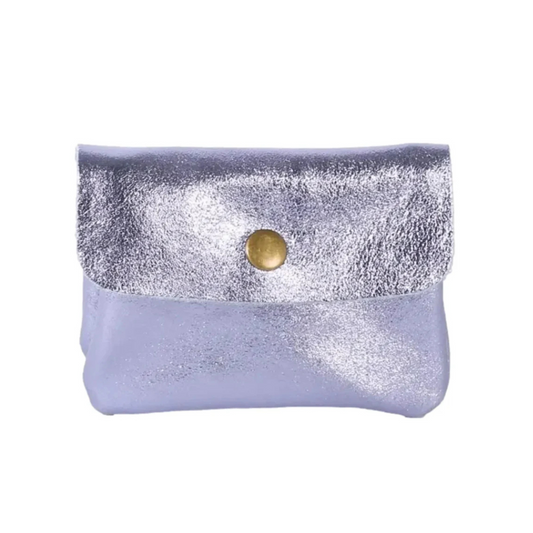 Coin Purse Metallic Lilac