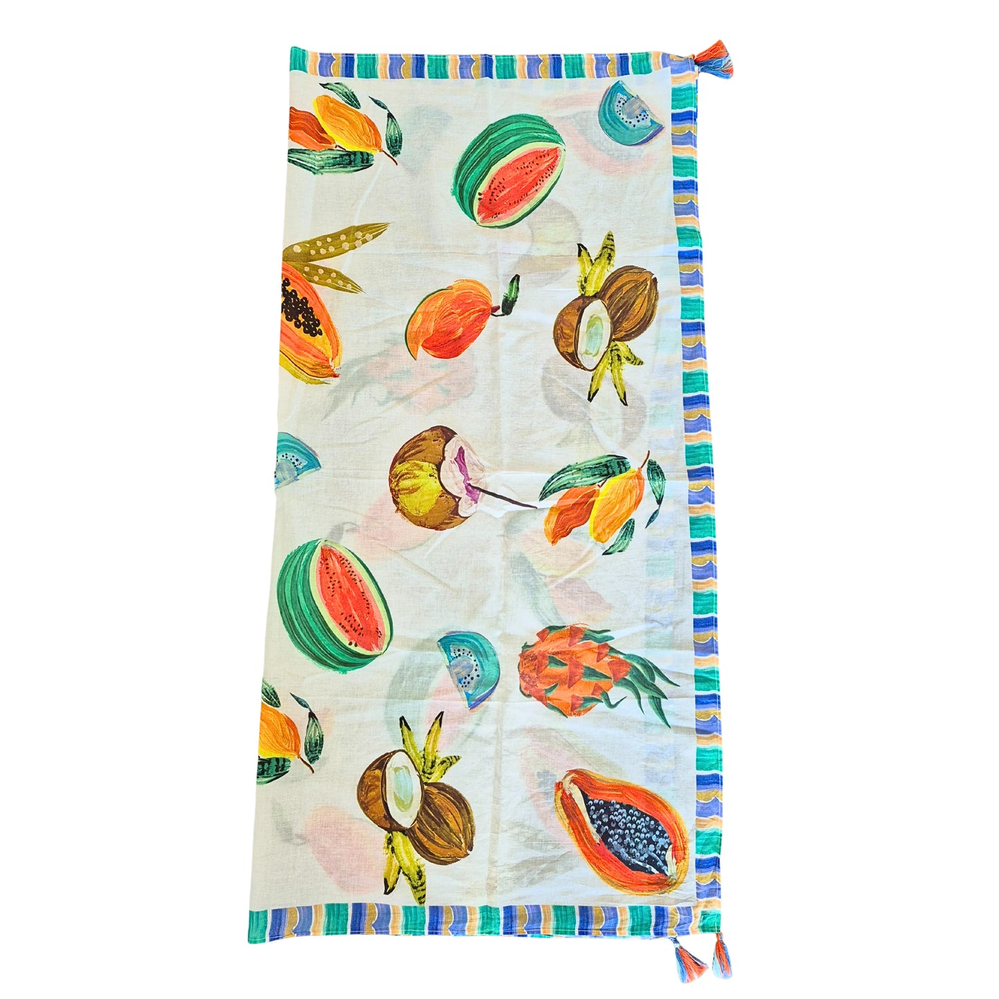Fruit Pure Cotton Scarf