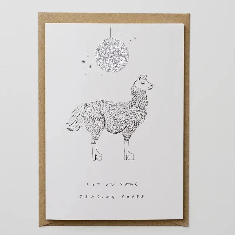 Put On Your Dancing Shoes Greeting Card