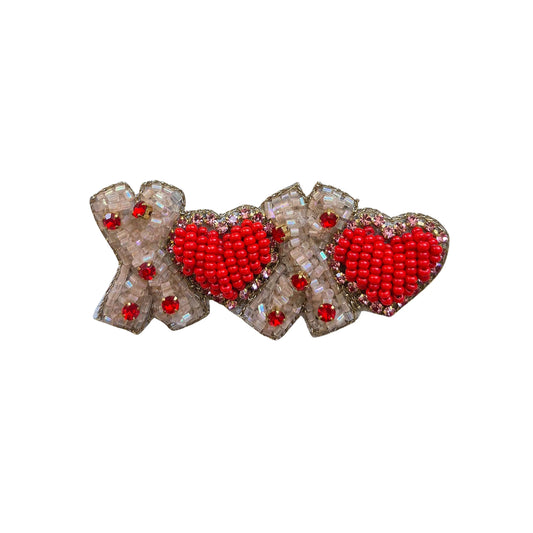 XOXO Brooch