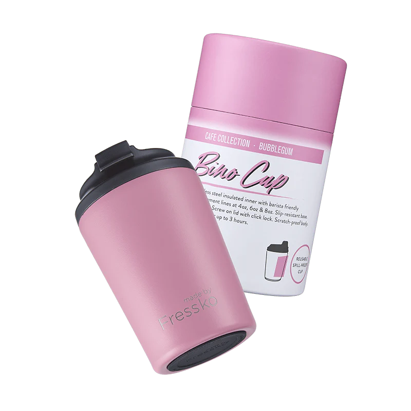 Ceramic Bino 8oz Bubblegum