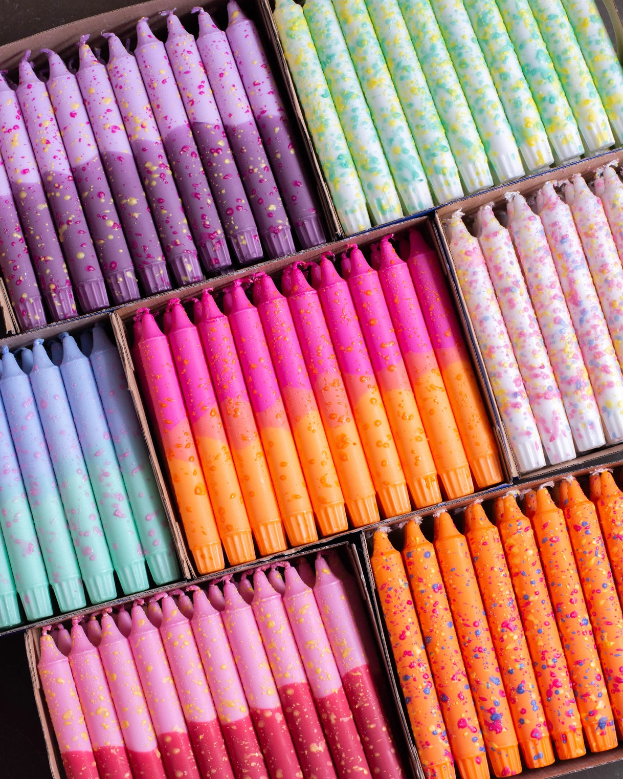 Nordtrice Taper Candles Assorted - 20cm