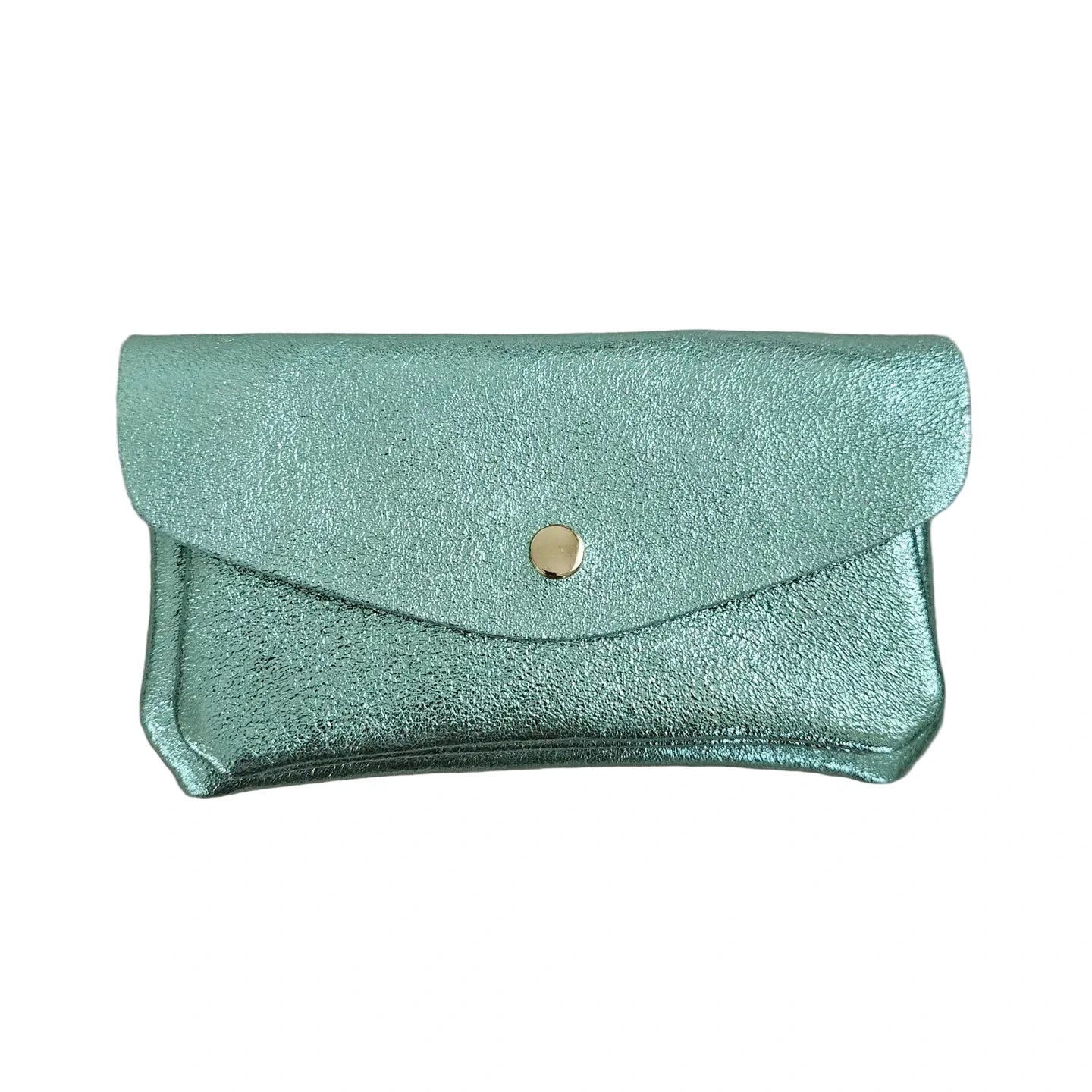 Kangaroo Double Pocket Leather Wallet Mint