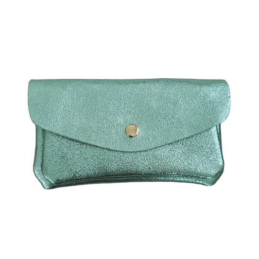 Kangaroo Double Pocket Leather Wallet Mint