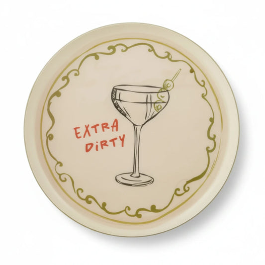 Dirty Martini Metal Tray